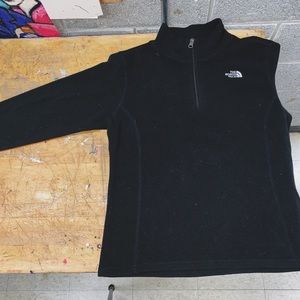 North Face Black Quarter Zip